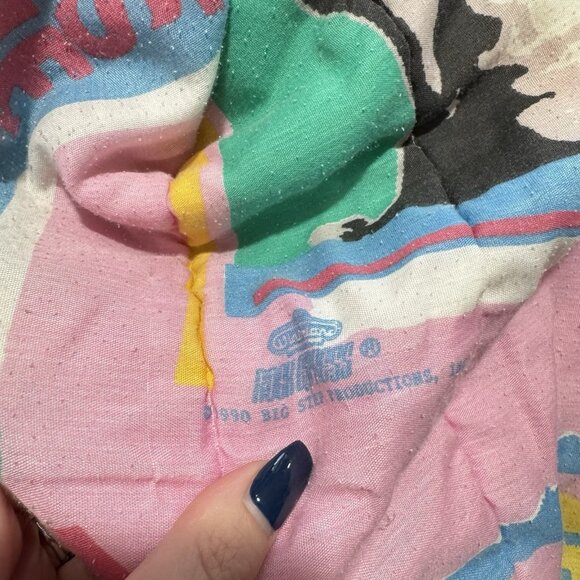 Vintage 1990 New Kids On The Block Band Winterland Twin Comforter Bedding NKOTB - Picture 7 of 8